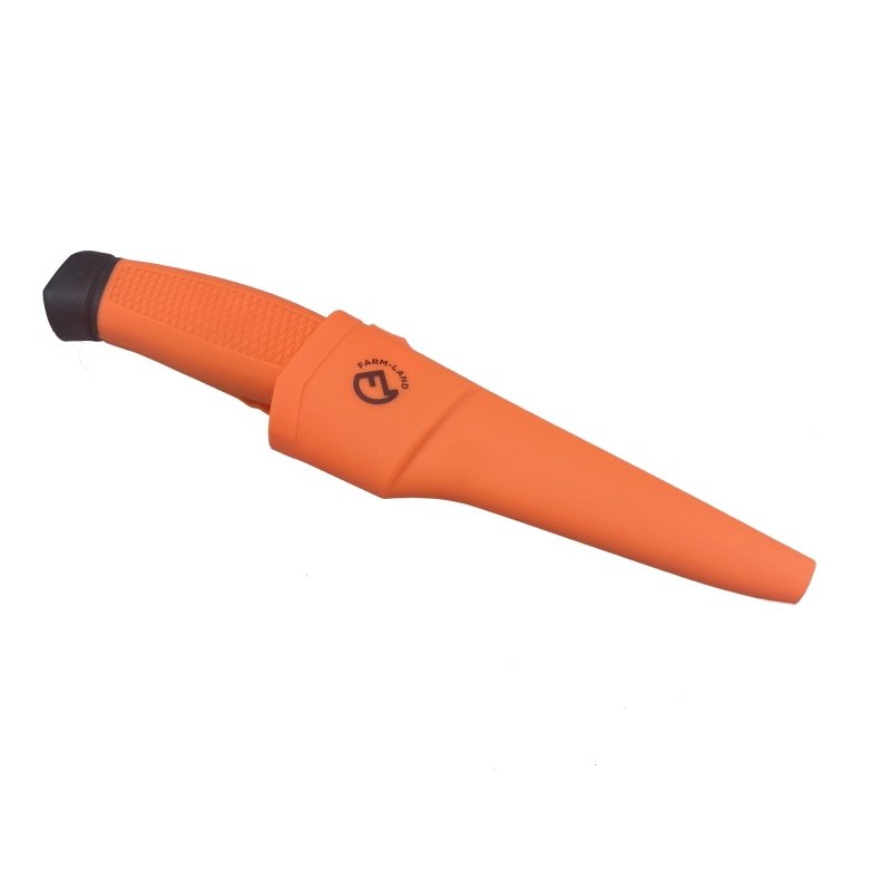 Farm-Land Scout Messer orange – mit Kunststoffscheide