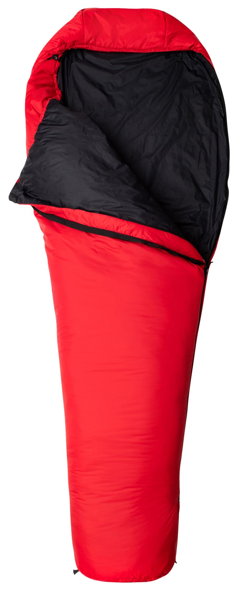 Snugpak Softie 3 Solstice Extra Long Schlafsack Rot geöffnet