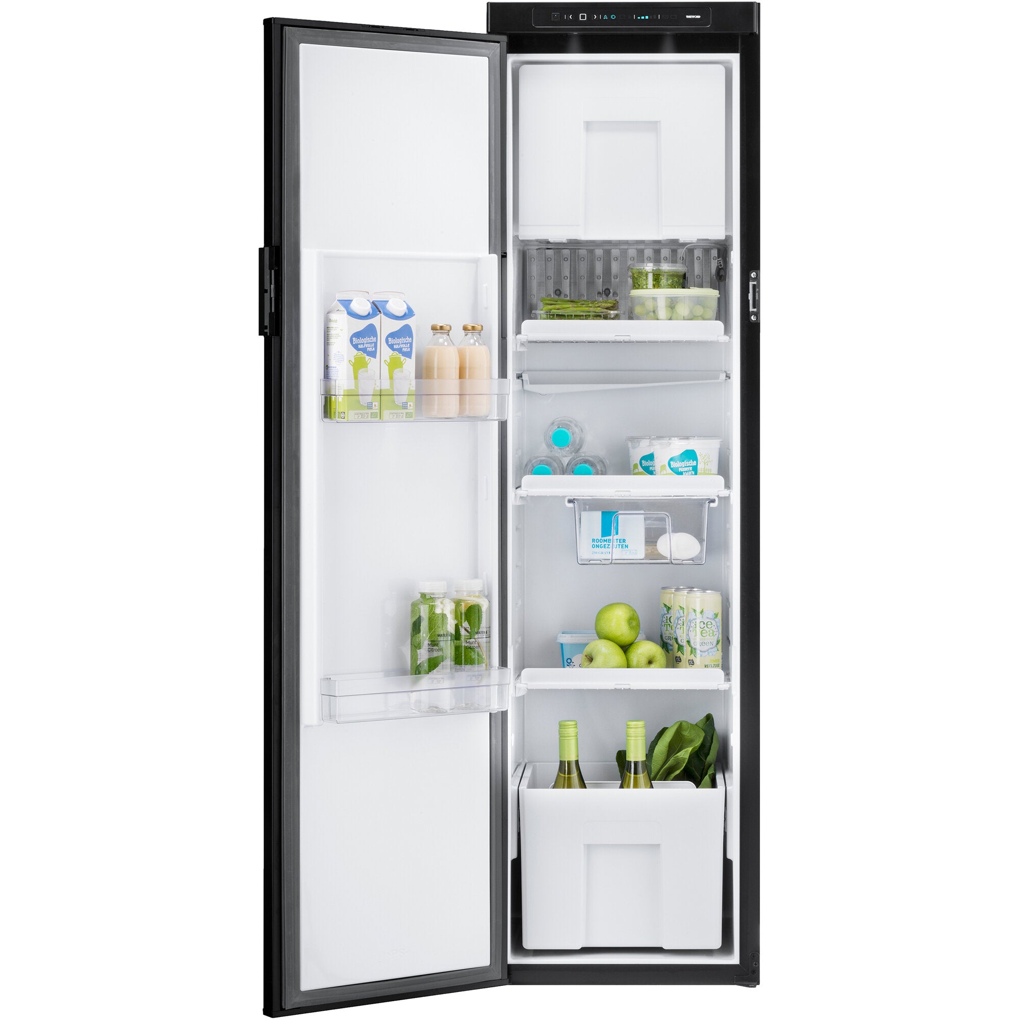 Kühlschrank N4090 E+, LED, 12 / 230 Volt / Gas 30 mbar, 89 l