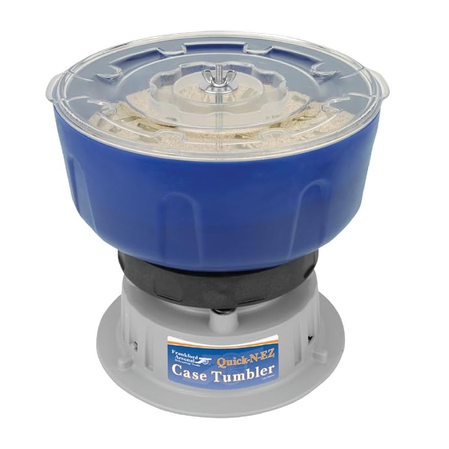 Frankford Arsenal Quick-n-EZ Hülsentumbler 220 V 515667 mit transparentem Deckel