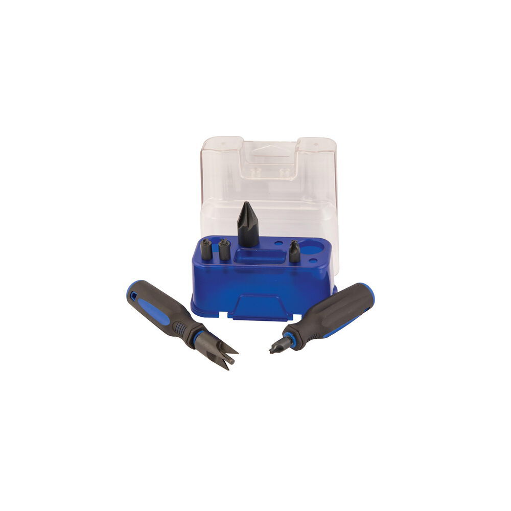 Frankford Arsenal Case Prep Essentials Kit 909214 mit zwei Griffen, Hülsenbearbeitungswerkzeugen und Aufbewahrungsbox