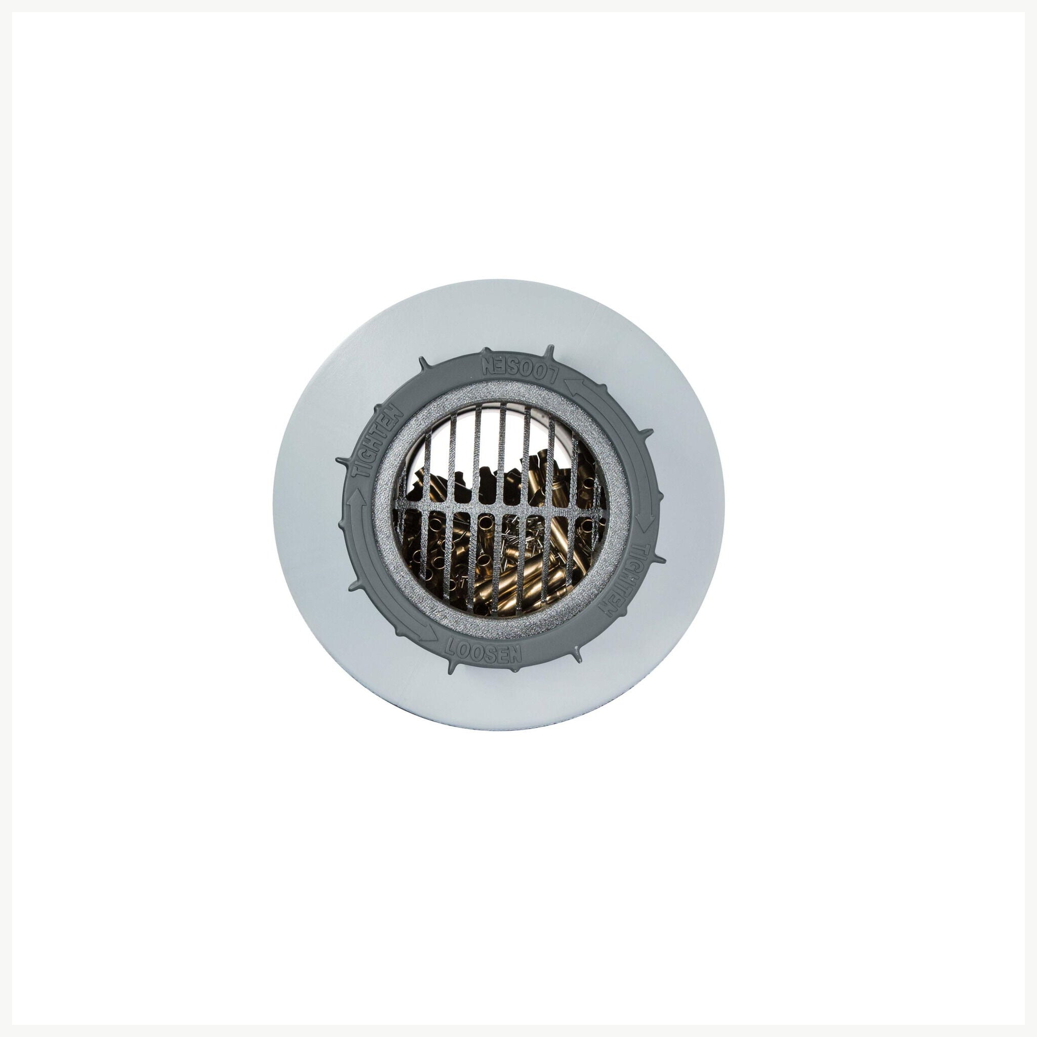 Sieb-Endkappe am Frankford Arsenal Platinum Series Rotary Tumbler 7 L