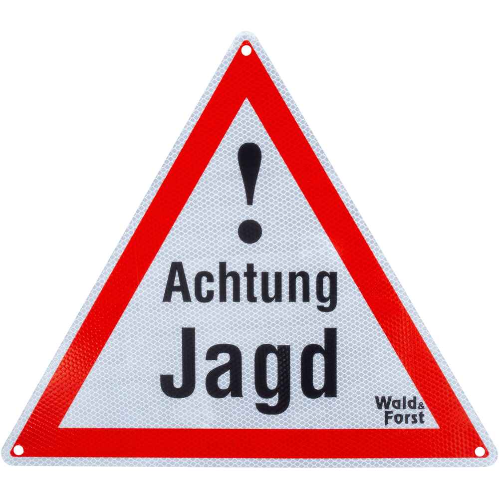 Frankonia Warnschild – Achtung Jagd 2005300