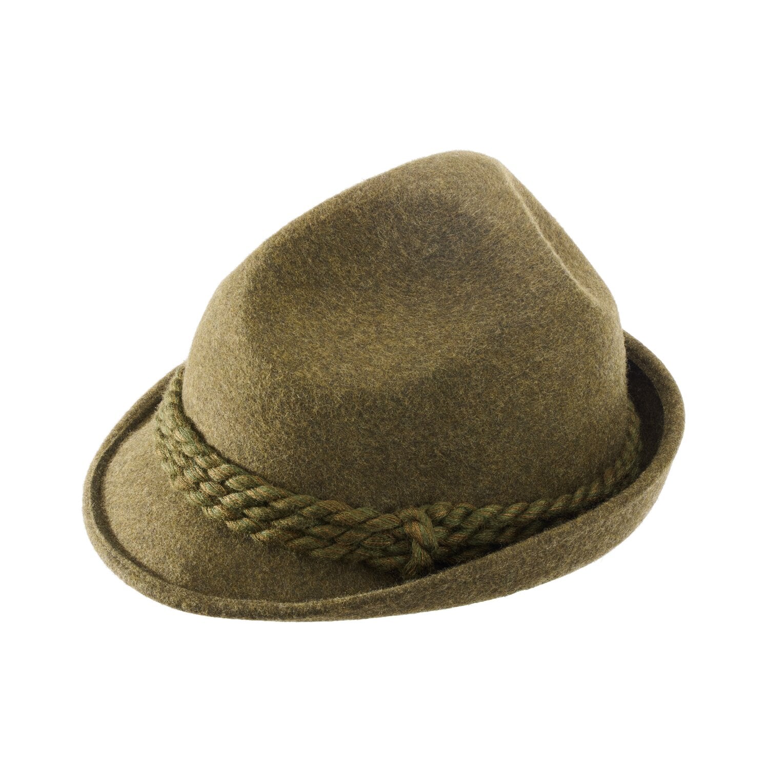 Parforce Tradition Dreispitz mit Wollkordel (Oliv)