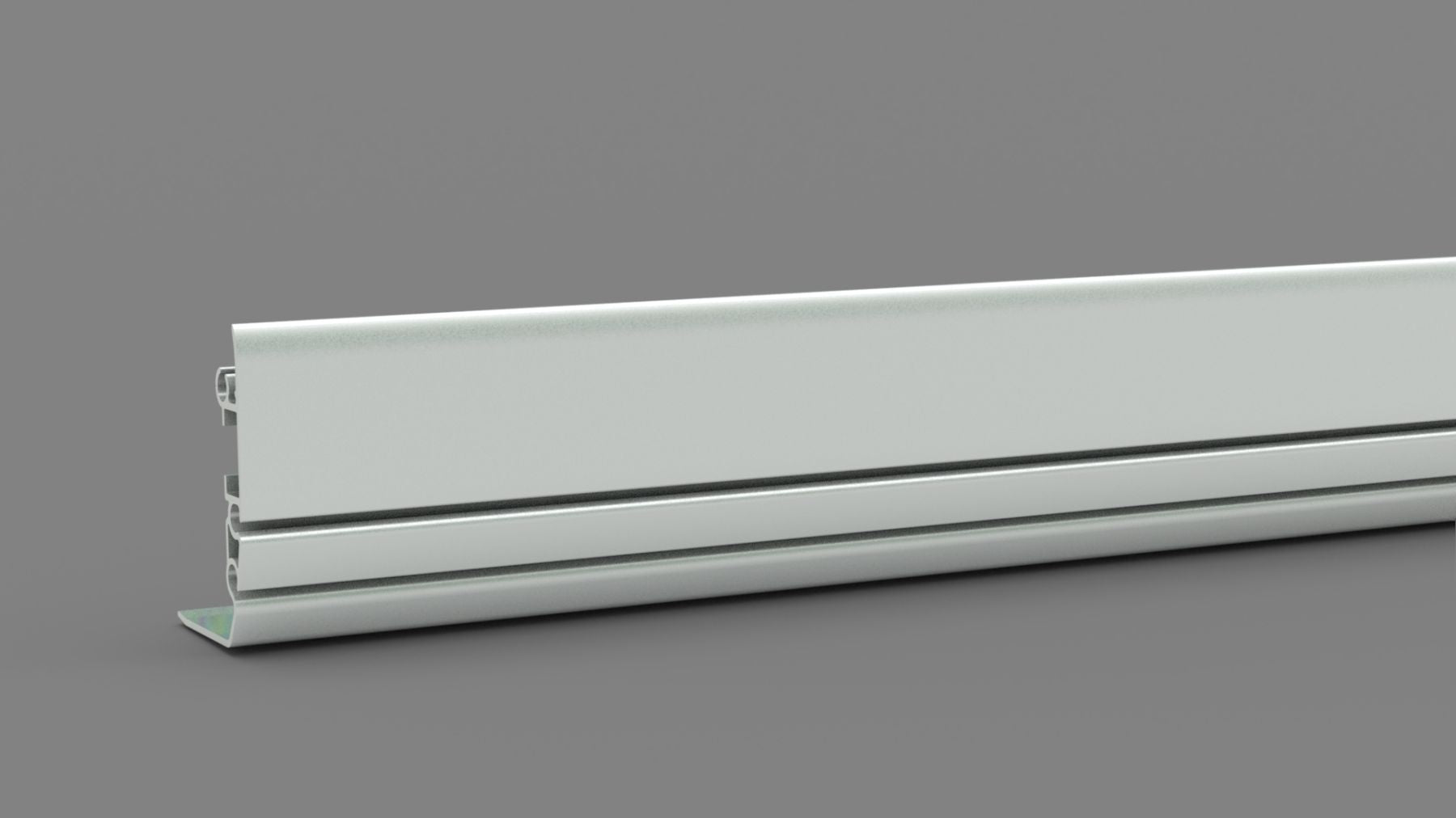 Fiamma F45S 260 Frontblende – Titanium, eloxiert – Profilansicht