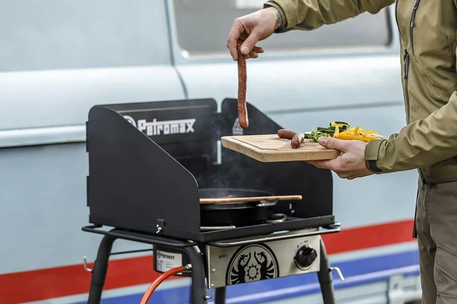 PetromaxPetromax Gastisch Mit Einzelbrenner Ge45 - s (30mbar - Verkauf Nur In Ausgewählten Länder Zulässig) - Black Raptor
