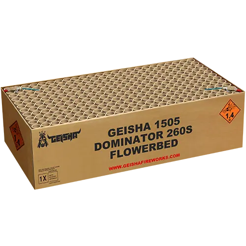 Geisha Dominator 260-Schuss Verbundfeuerwerk