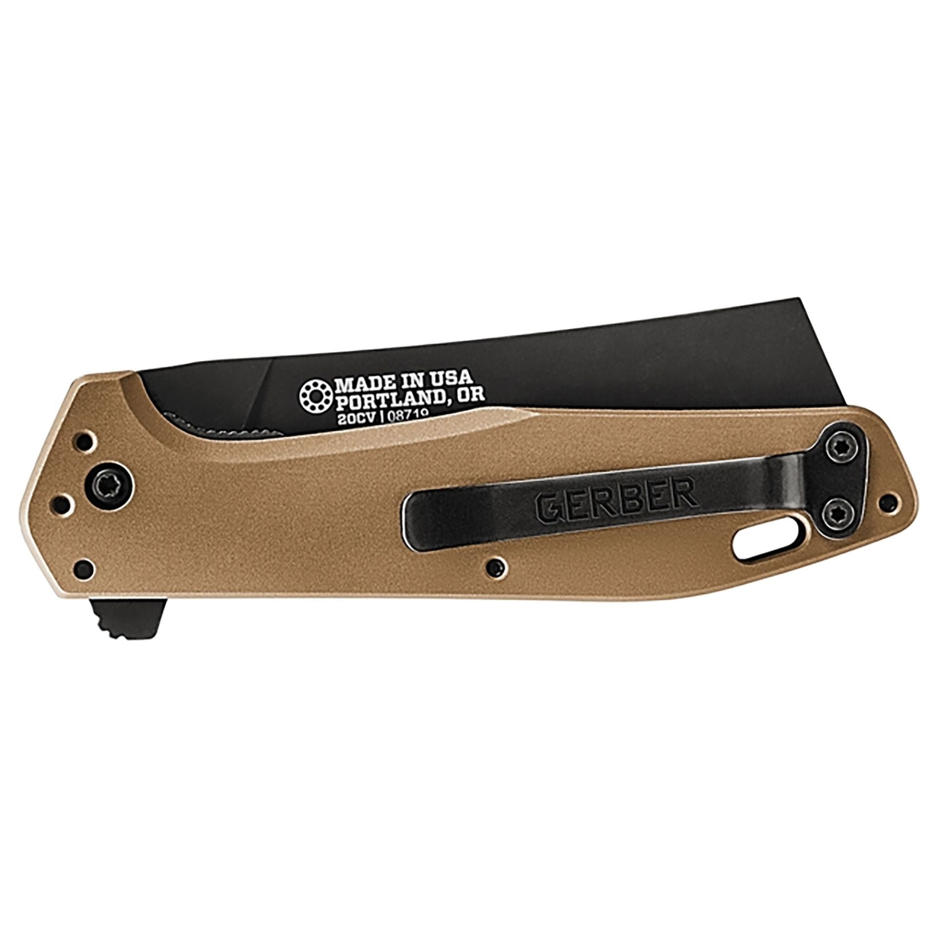 Gerber Fastball Cleaver Coyote – Cleaver-Klinge und Aluminiumgriff