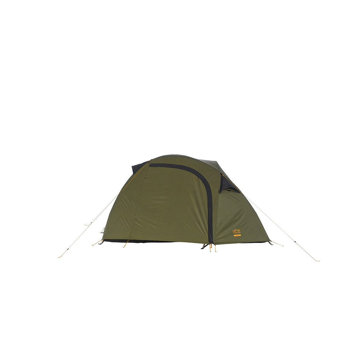 Grand Canyon Apex 2 Geodätzelt Capulet Olive mit geöffnetem Eingang