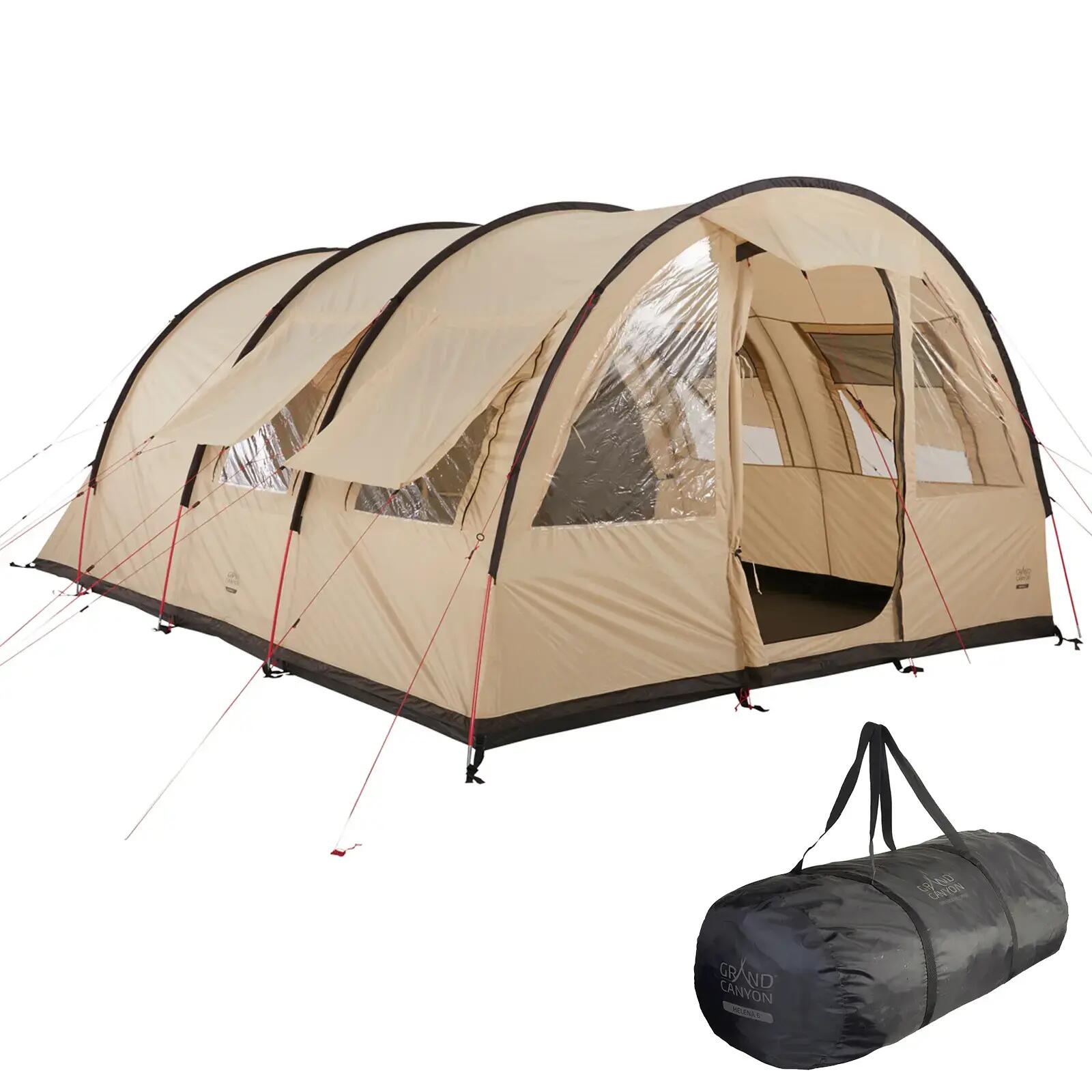 Grand Canyon Helena 6 Familienzelt mit Packsack