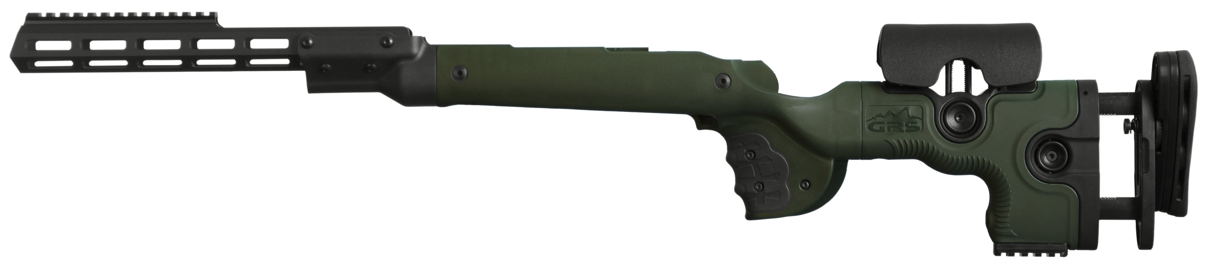 GRS Warg Long-Range-Schaftsystem Savage / 116 LA bolt release under / Grün