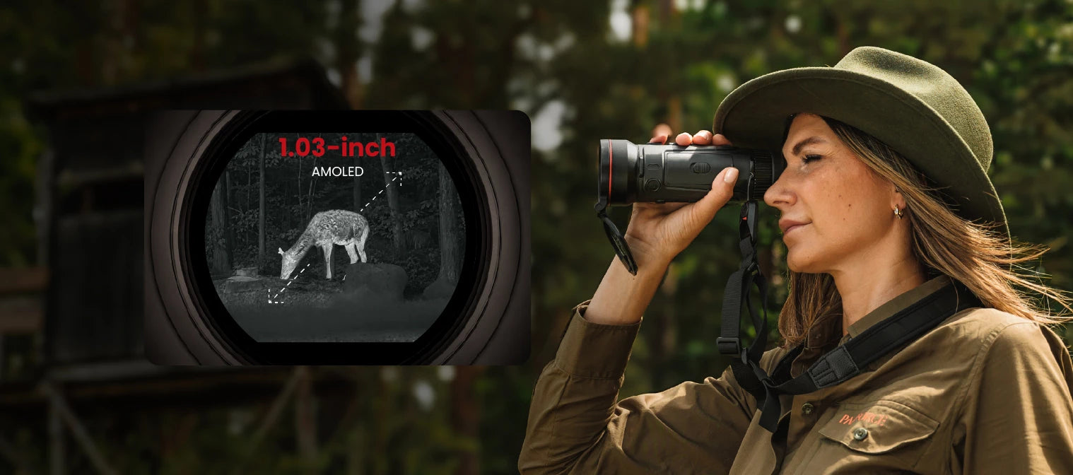 GUIDE KODIAK TK635L 3.0 AMOLED-Display mit 2560x2560 Pixeln