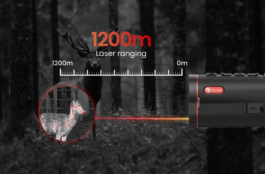 GUIDE TD635LS APEX – Laser-Entfernungsmesser bis 1200 Meter