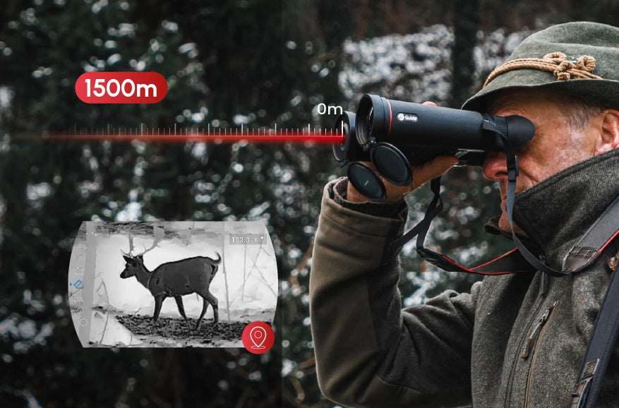 GUIDE TN650LS APEX – 1.500-m-Laser-Entfernungsmesser