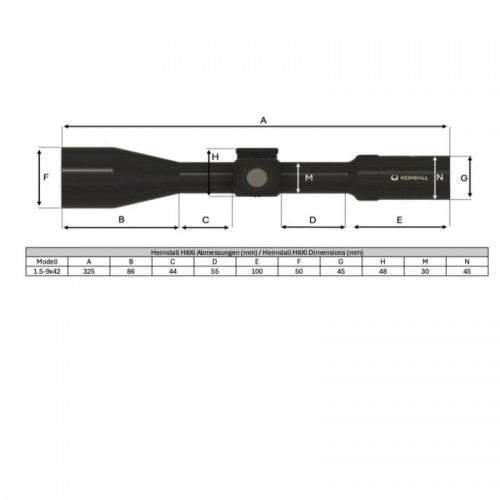 Heimdall Zielfernrohr H6Xi 1.5-9x42 - Produktbild 7