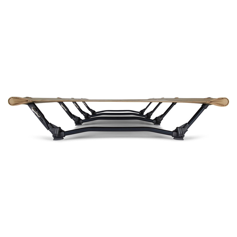 Helinox Cot Max Convertible Coyote Tan – Frontansicht
