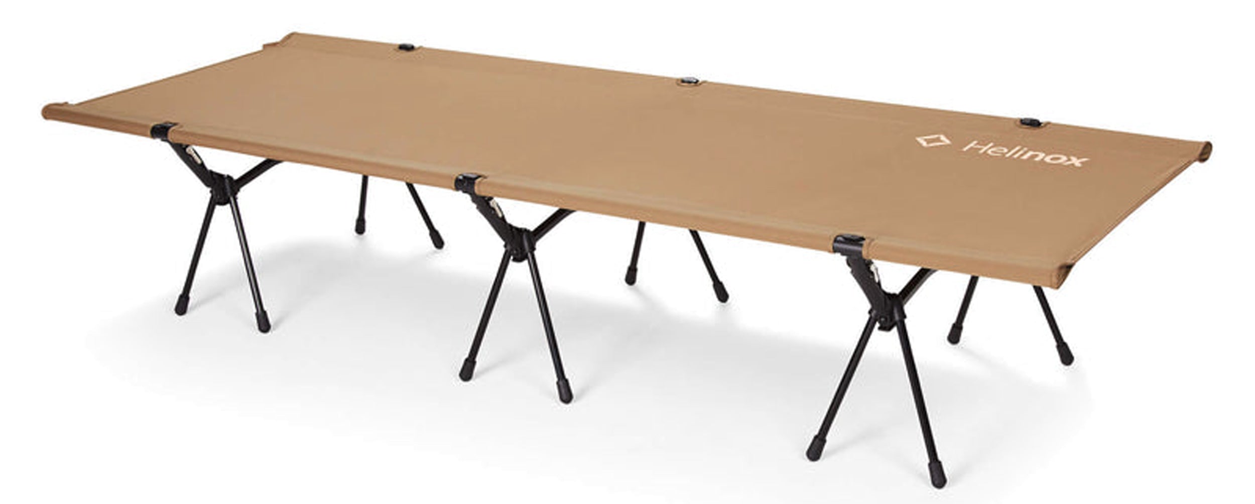Helinox Cot One Convertible – DAC-Rahmen und Hebel-Spannsystem