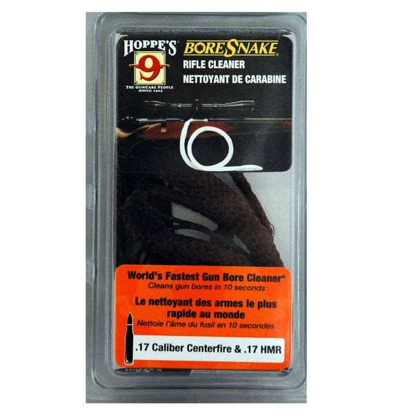 Hoppe's BoreSnake Den 24010D für .17 Kaliber und .17 HMR in Verpackung
