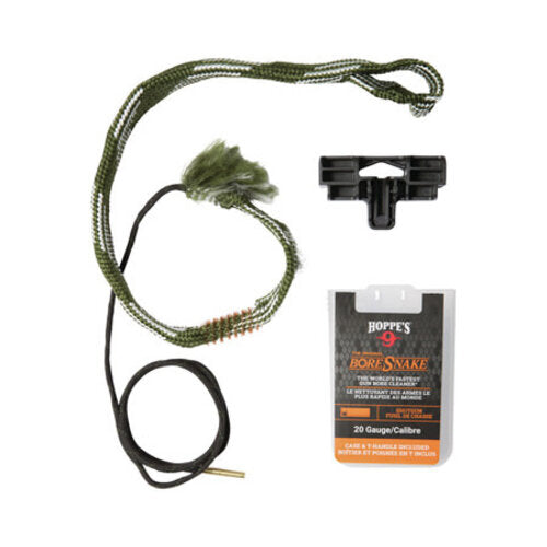 Hoppe's BoreSnake Den 24033D für 20 Gauge mit T-Griff und Transportbox