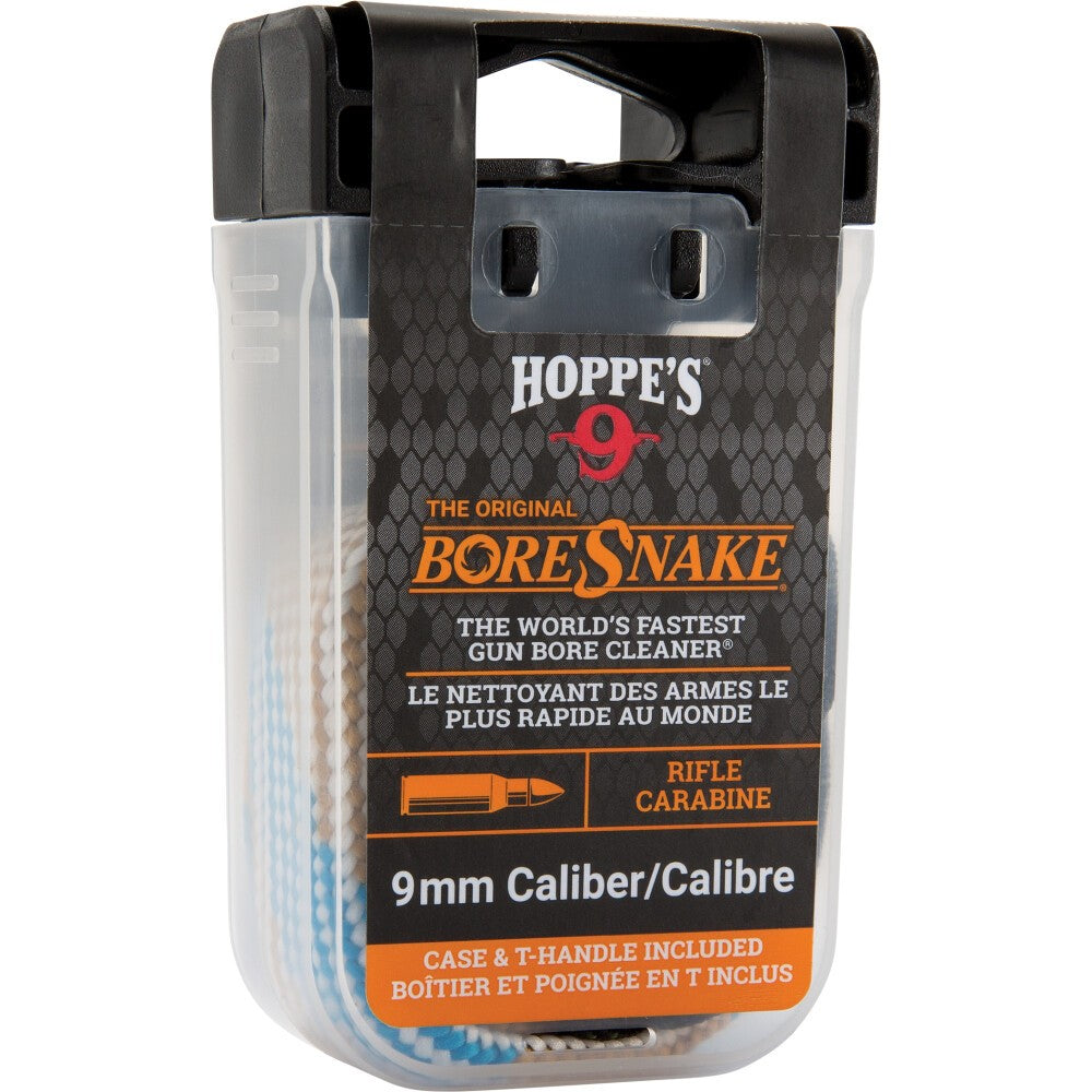 Hoppe's BoreSnake Den 24090D für 9-mm-Gewehre mit Case und T-Griff