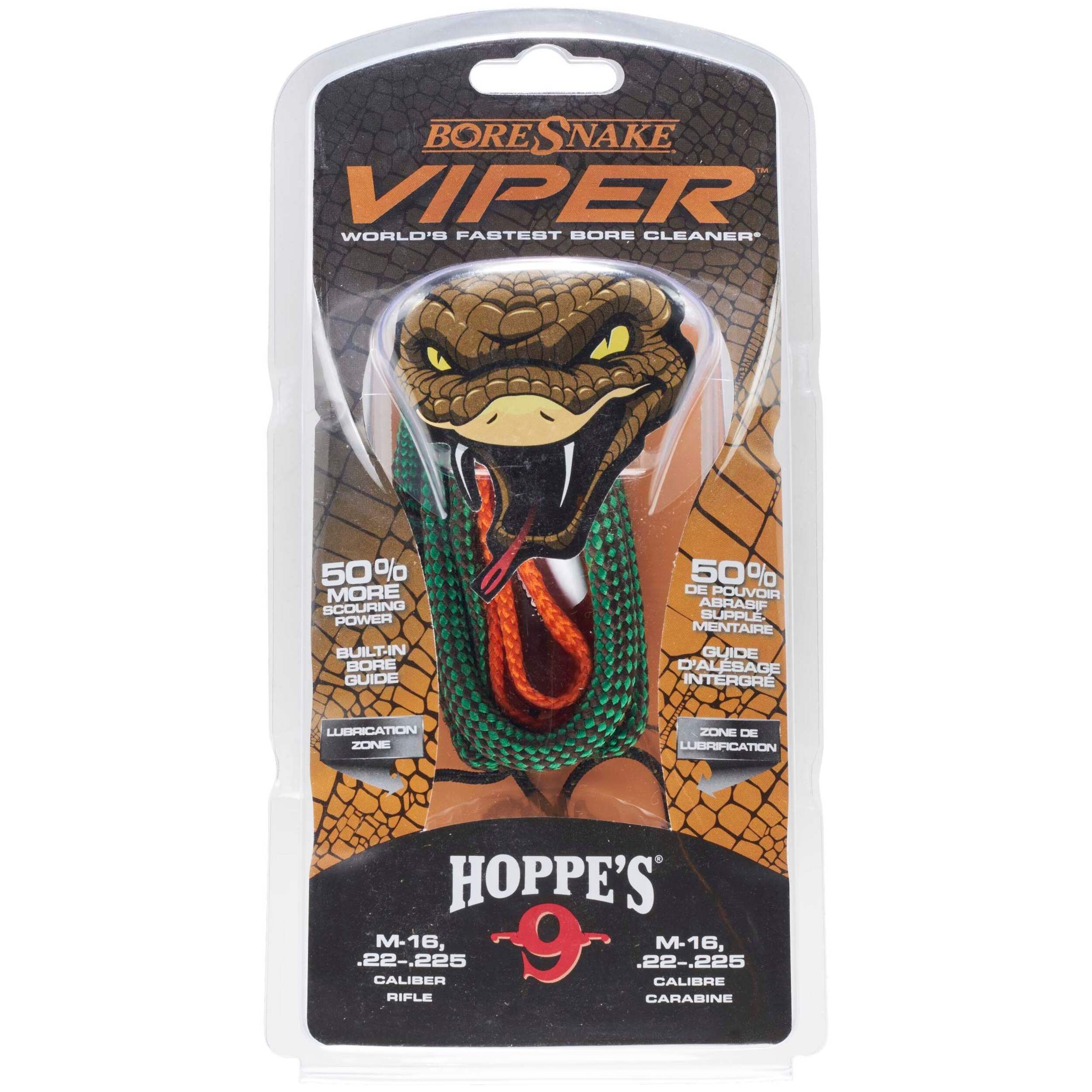 Hoppe's BoreSnake Viper 24011V M-16 .22-.223 / 5,56 mm im Blister