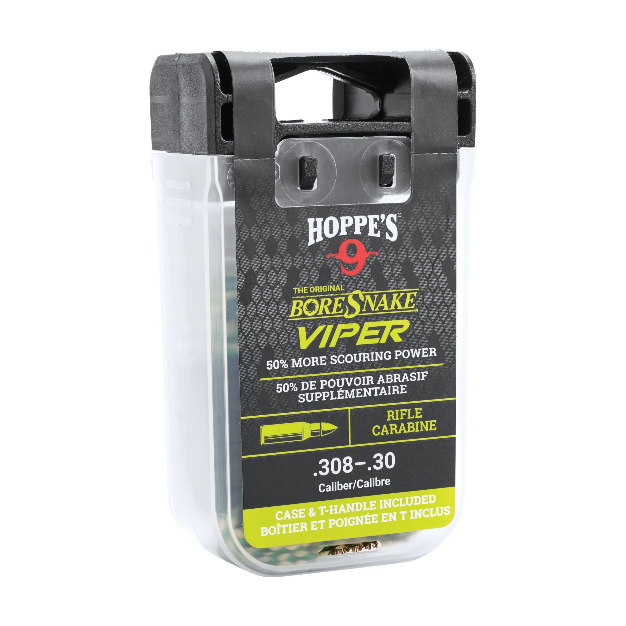 Hoppe’s BoreSnake Viper Den .308–.30 für Gewehre in der Verpackung mit Box und T-Griff