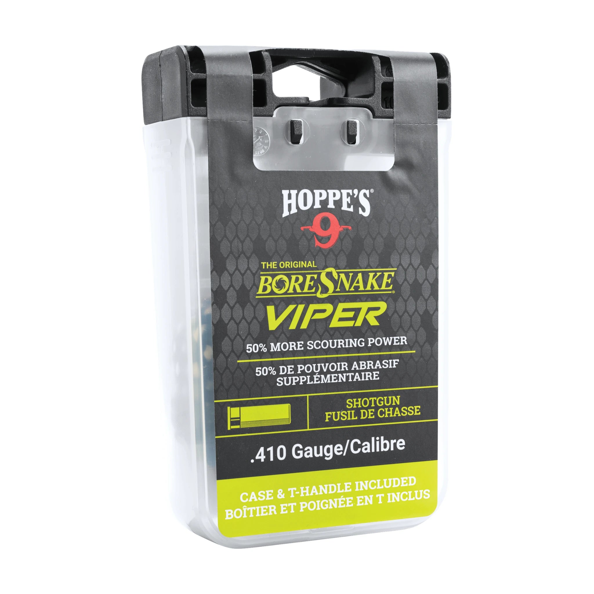 Hoppe’s BoreSnake Viper Den .410 Gauge für Flinten in der Verpackung mit Box und T-Griff