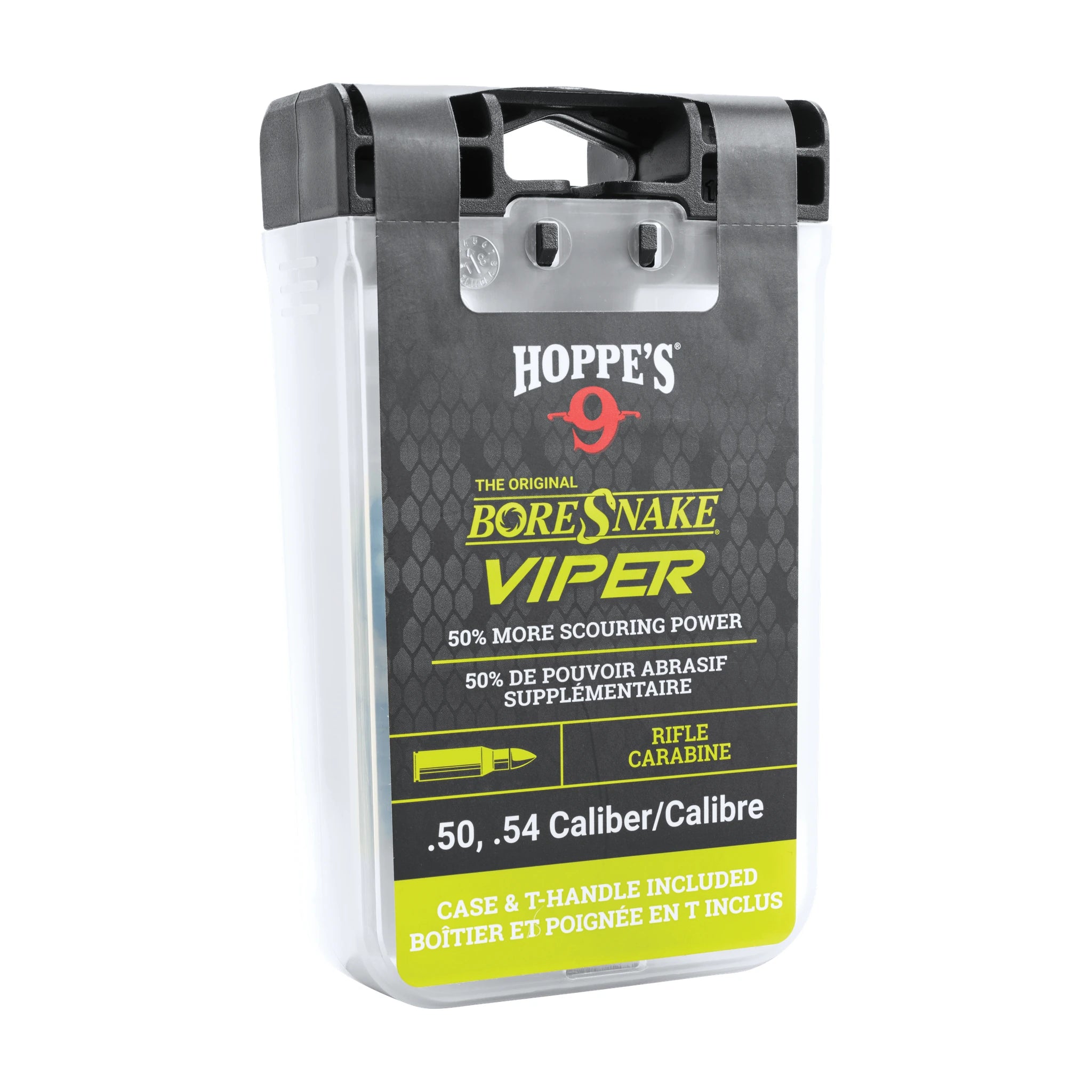 Hoppe’s BoreSnake Viper Den .50 und .54 für Gewehre in der Verpackung mit Box und T-Griff
