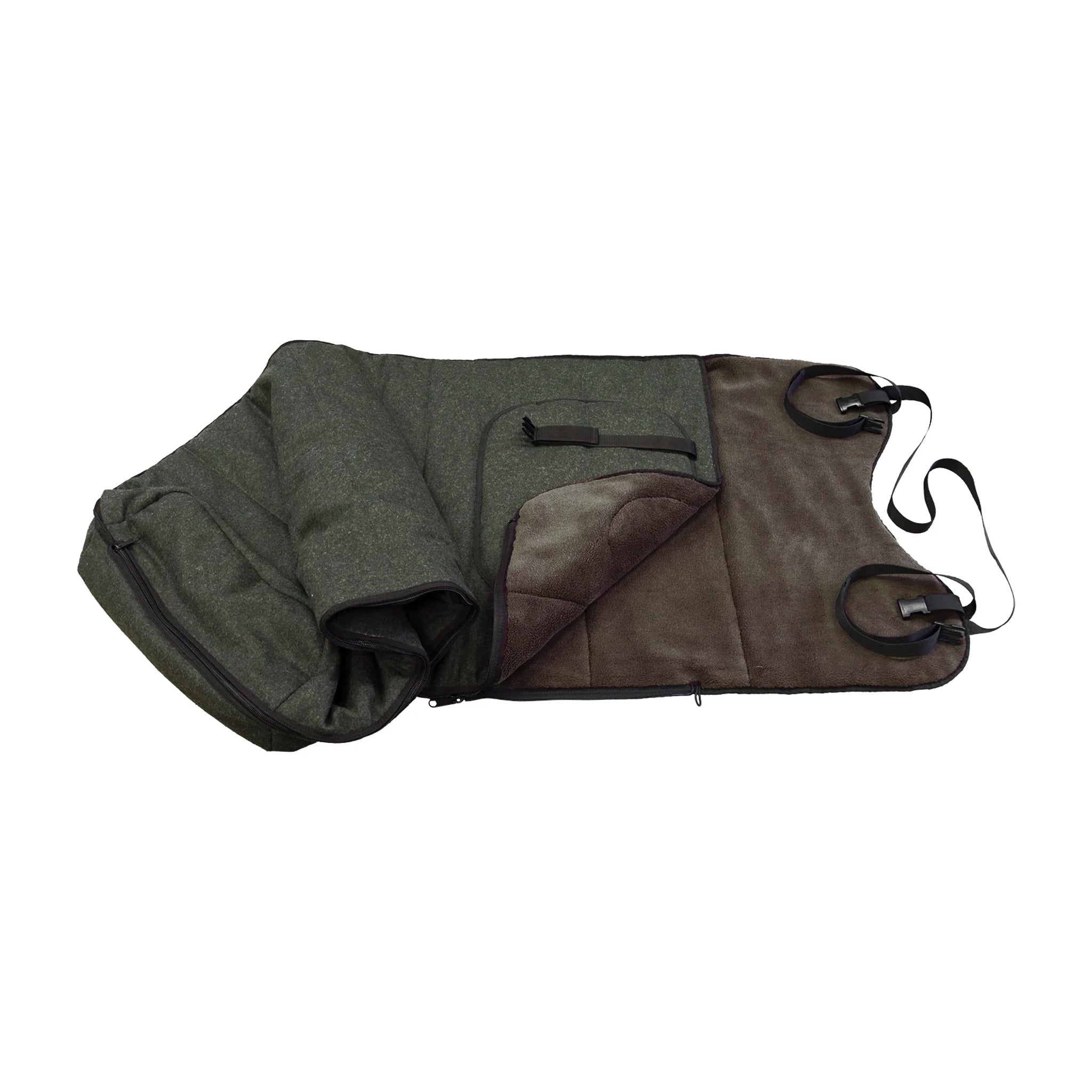 House of Hunting Ansitzsack Loden 190 × 75 cm Gesamtansicht