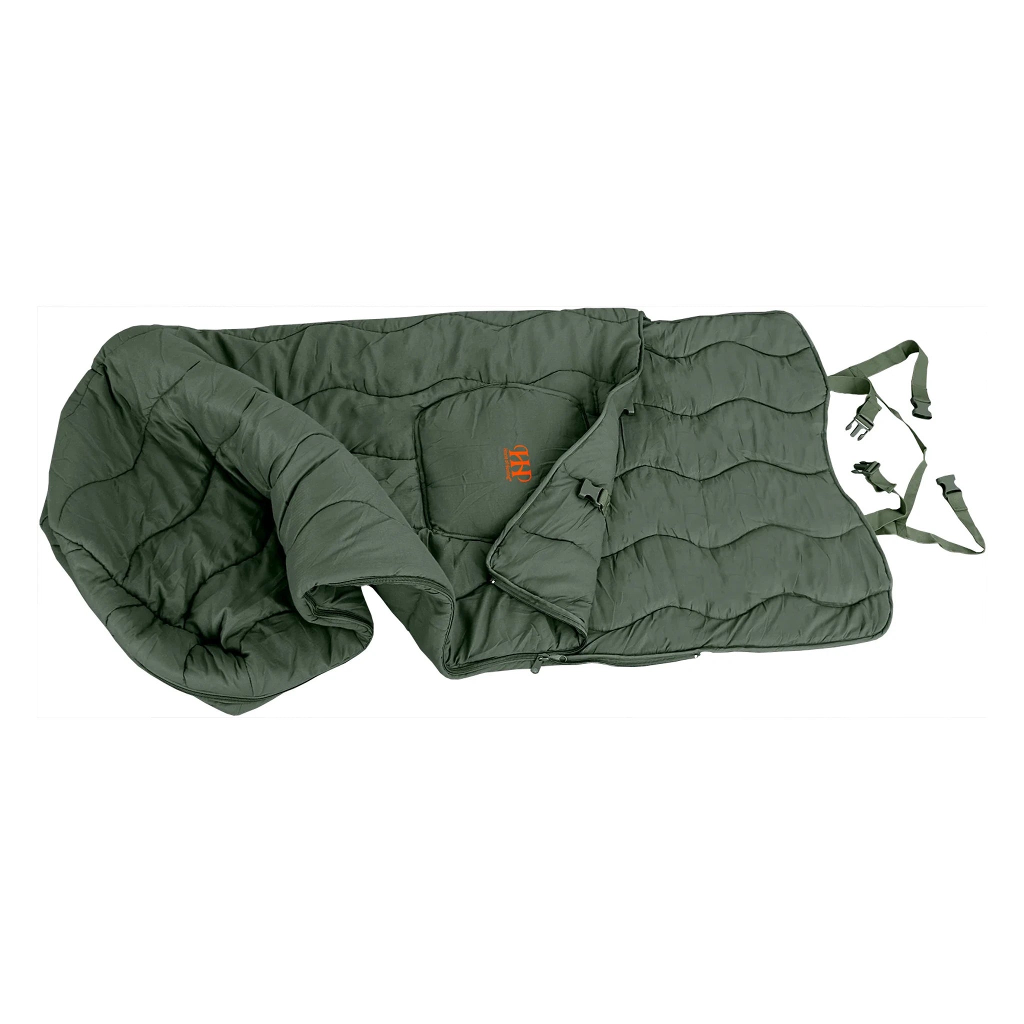 House of Hunting Thermo-Ansitzsack 190 × 75 cm geöffnet