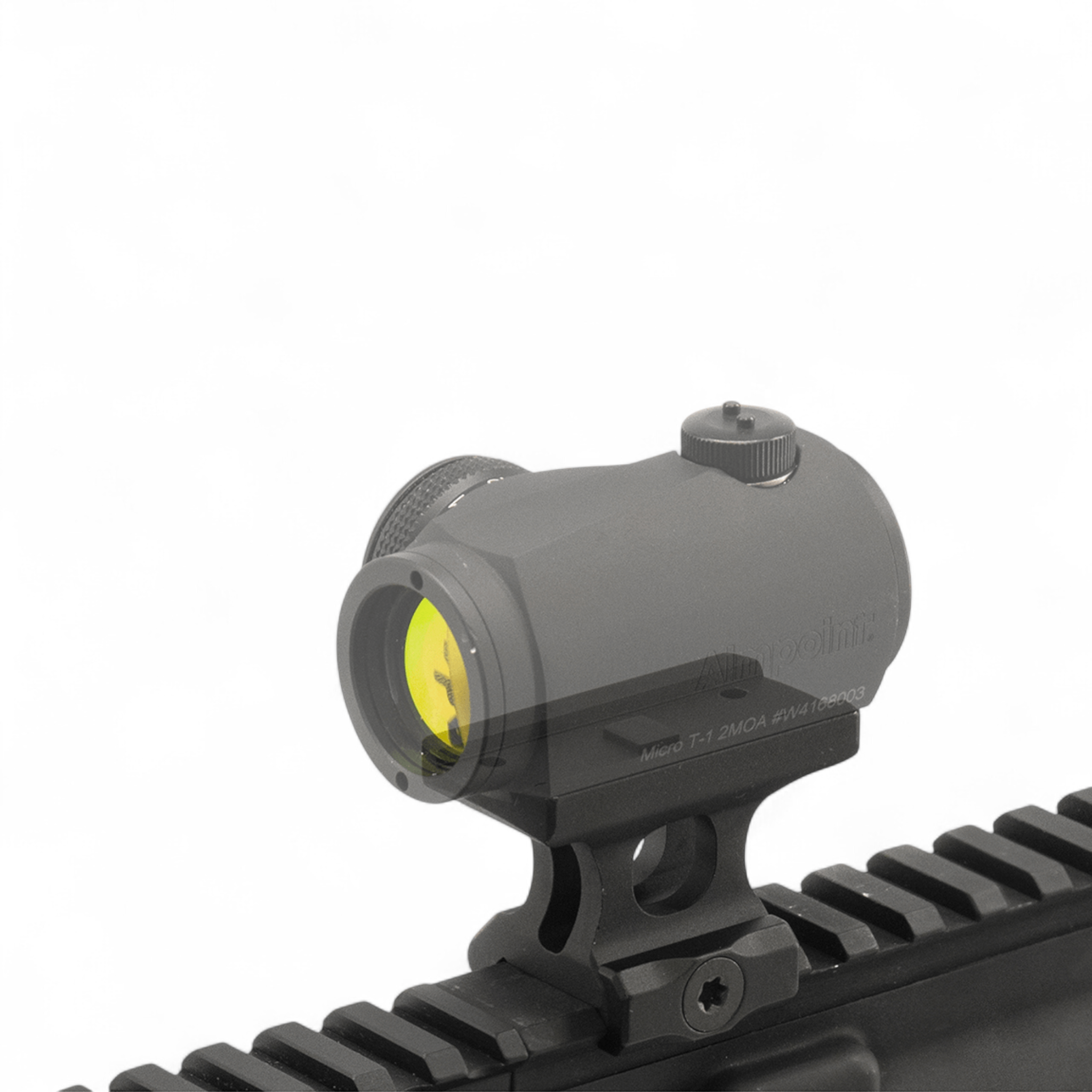 UTGUTG Lower 1/3 Co - Witness Montage für Aimpoint Micro - Black Raptor