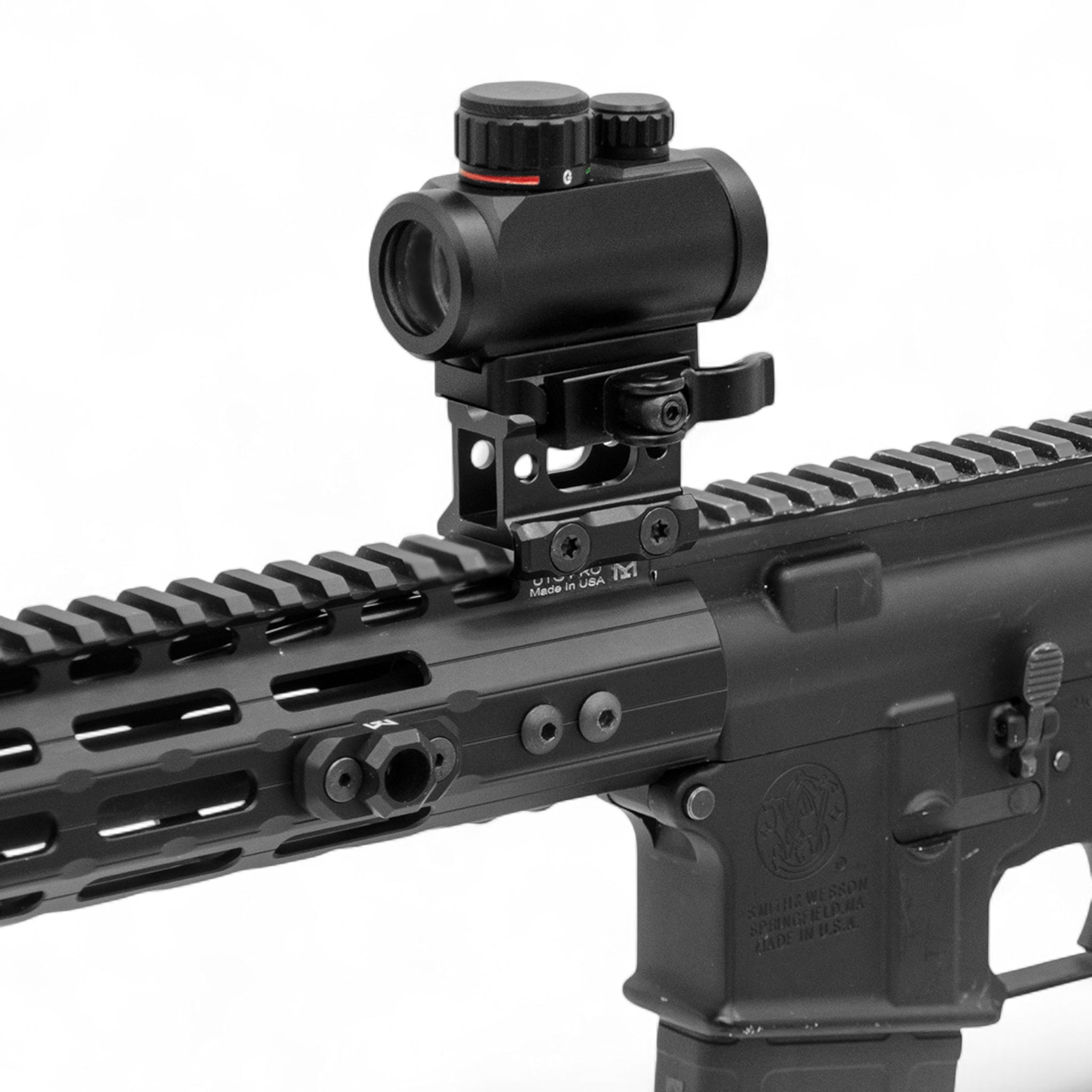 UTGUTG Super Slim Picatinny Riser Mount – 25,4 mm kompakt - Black Raptor