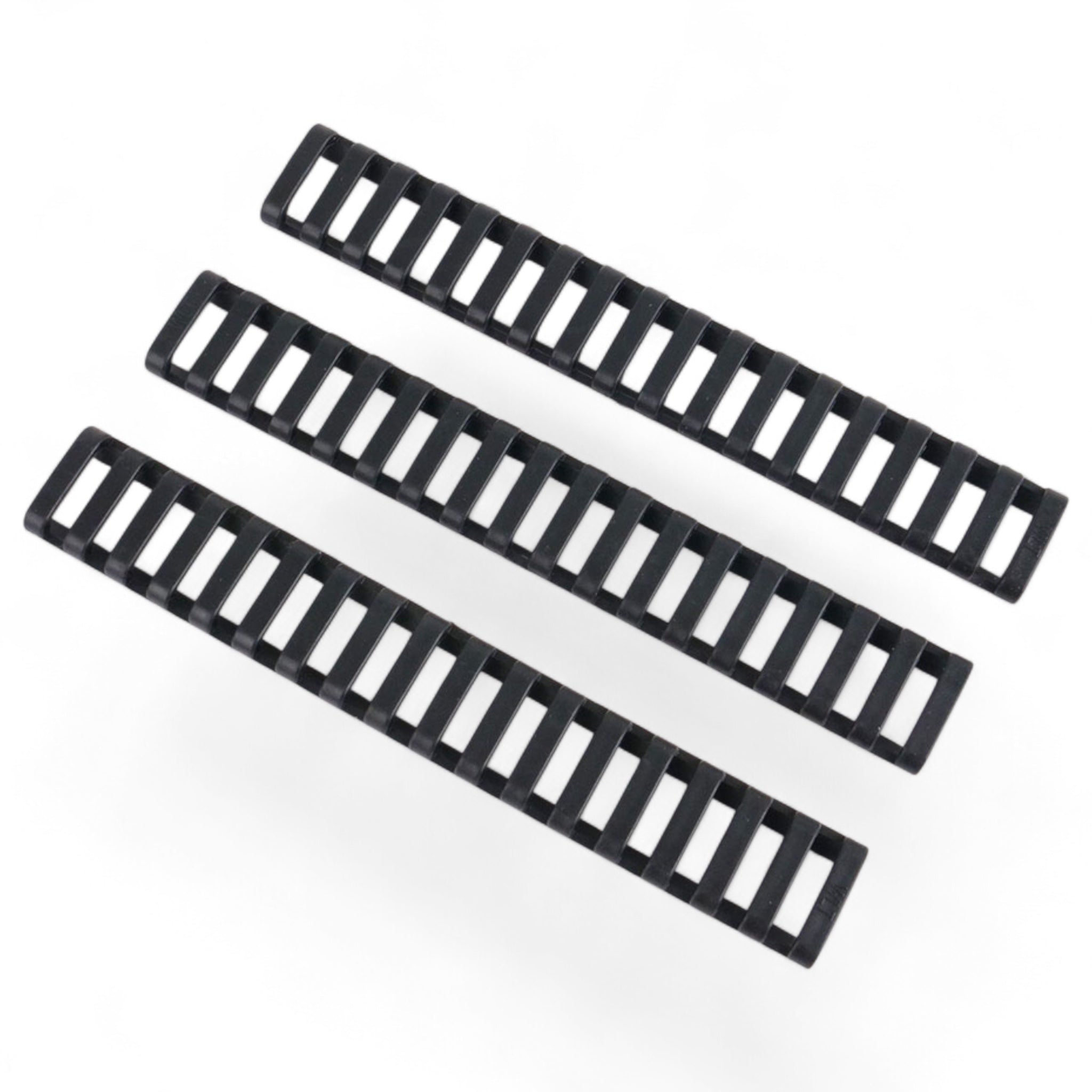 German Tactical Systems Ladder Picatinny-Schienenabdeckung 18-Slot Schwarz