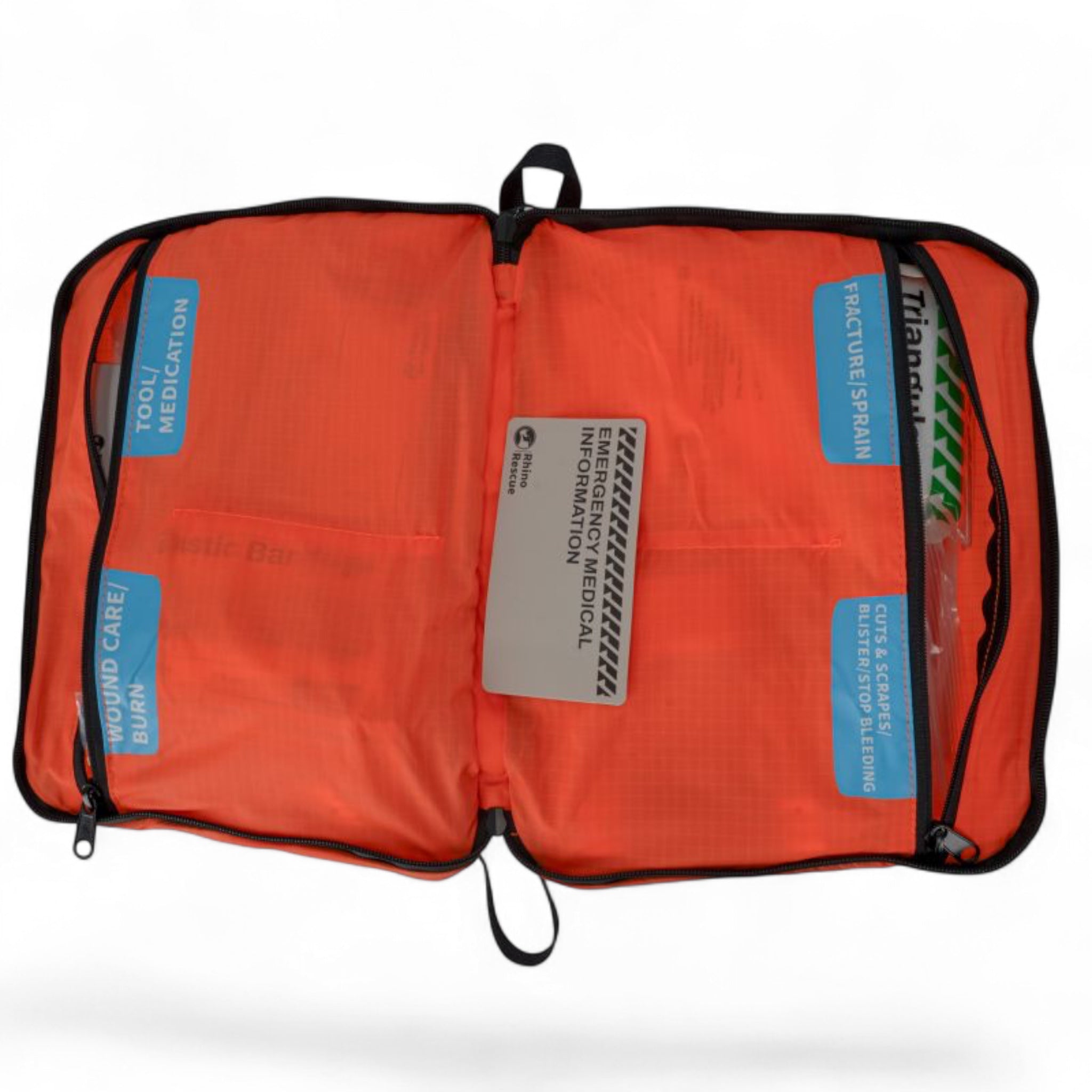 Rhino RescueRhino Rescue Ultralight First Aid Plus Outdoor Erste - Hilfe - Set - Black Raptor