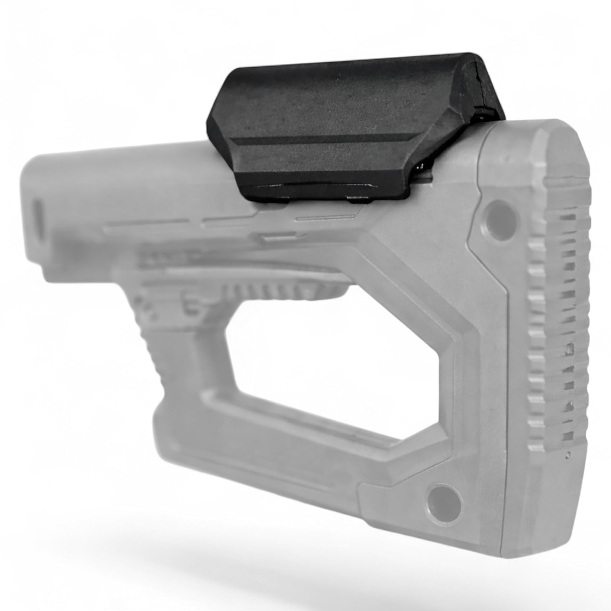 German Tactical Systems Gen 2 Cheek Riser AR-15 Buttstock Add-On Black