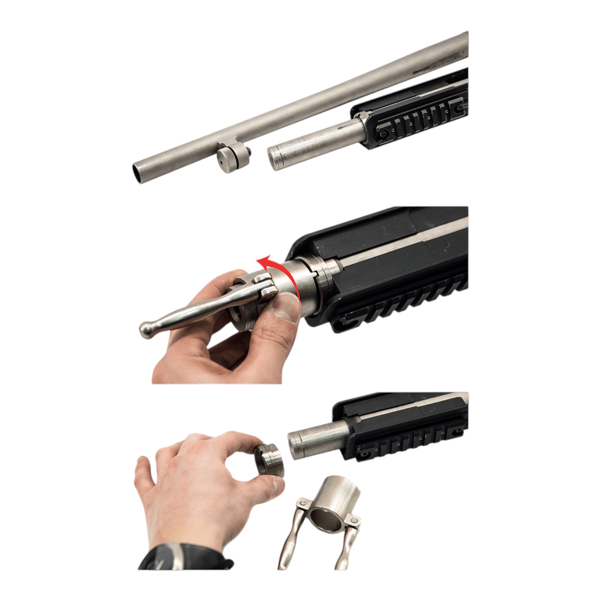 UTGUTG Universal Vorderschaftschlüssel für Flinten - Black Raptor