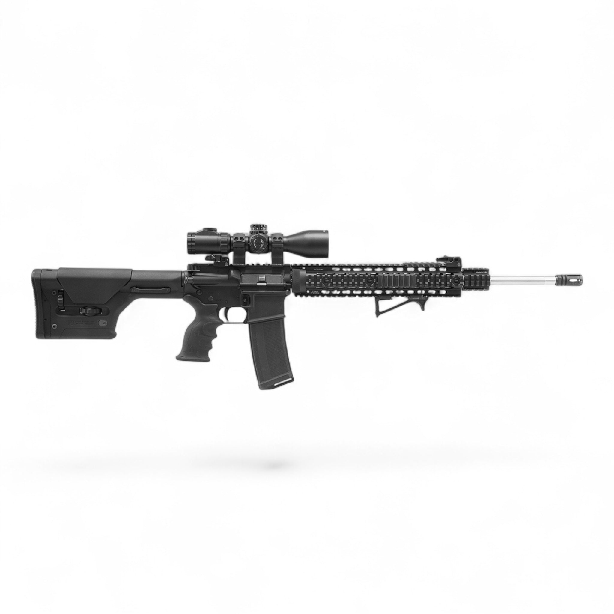 UTGUTG Ultra Slim Angled Foregrip - Black Raptor