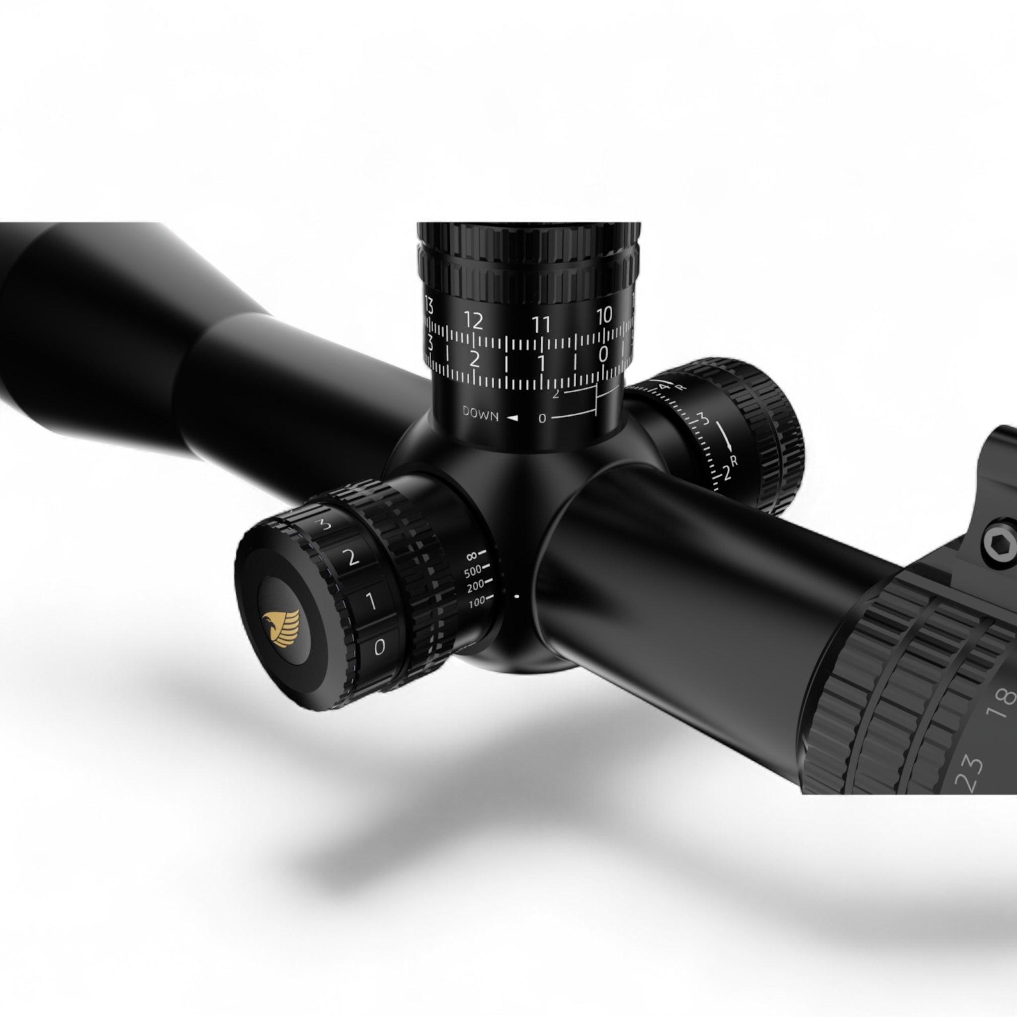 GPOGPO Spectra 6x 4,5 - 27x50i PLRi FFP CCW Zielfernrohr - Black Raptor