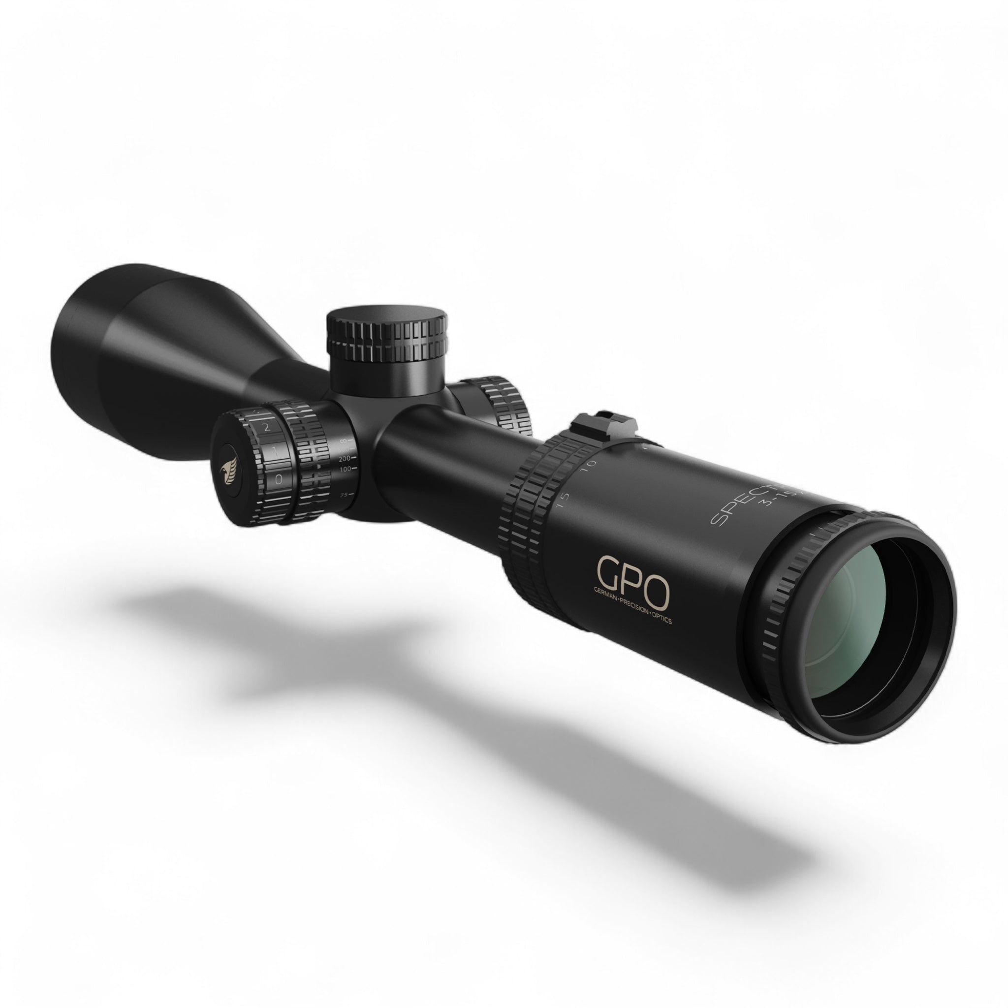 GPOGPO Spectra 5x 3 - 15x56i Zielfernrohr - Black Raptor