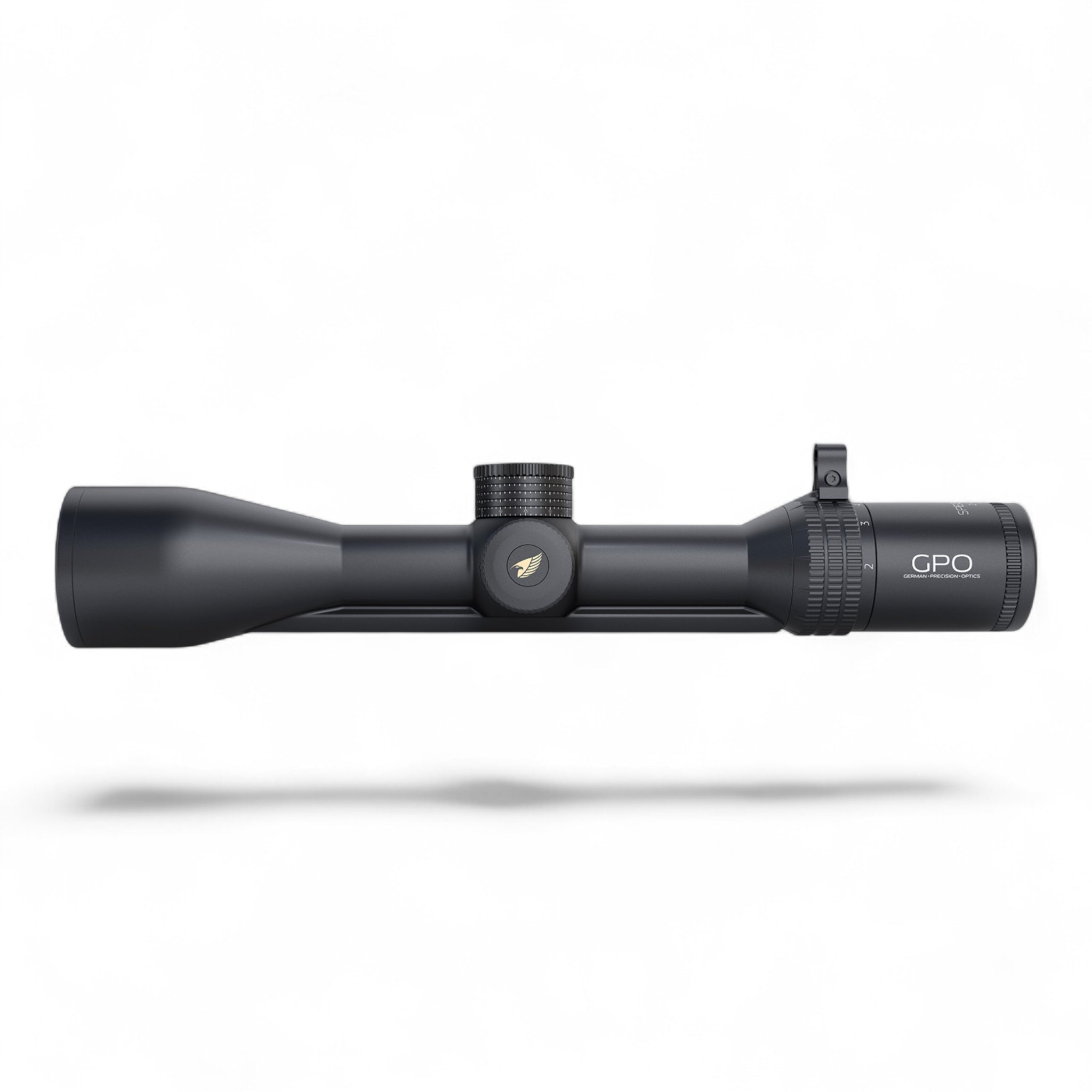 GPOGPO Spectra 6x 2 - 12x50i Zielfernrohr mit Schiene - Black Raptor