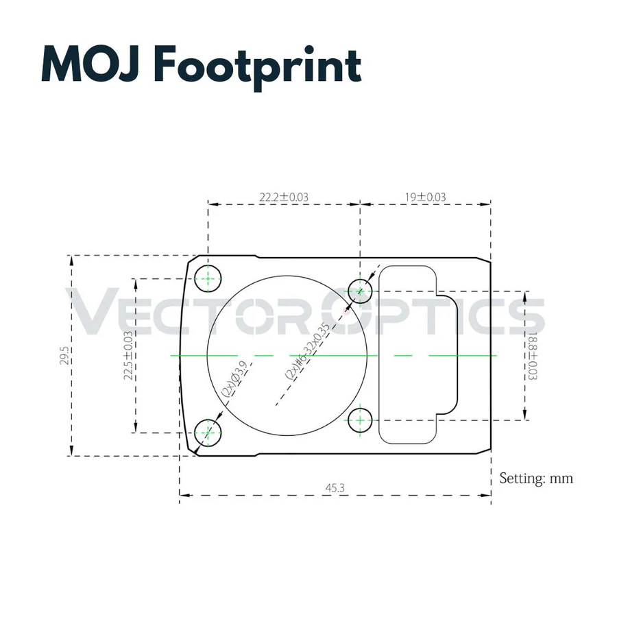VectorOpticsVector Optics SCRD - M36 Frenzy - X FLEX 1x22x26 MOS Multi Reticle - Black Raptor