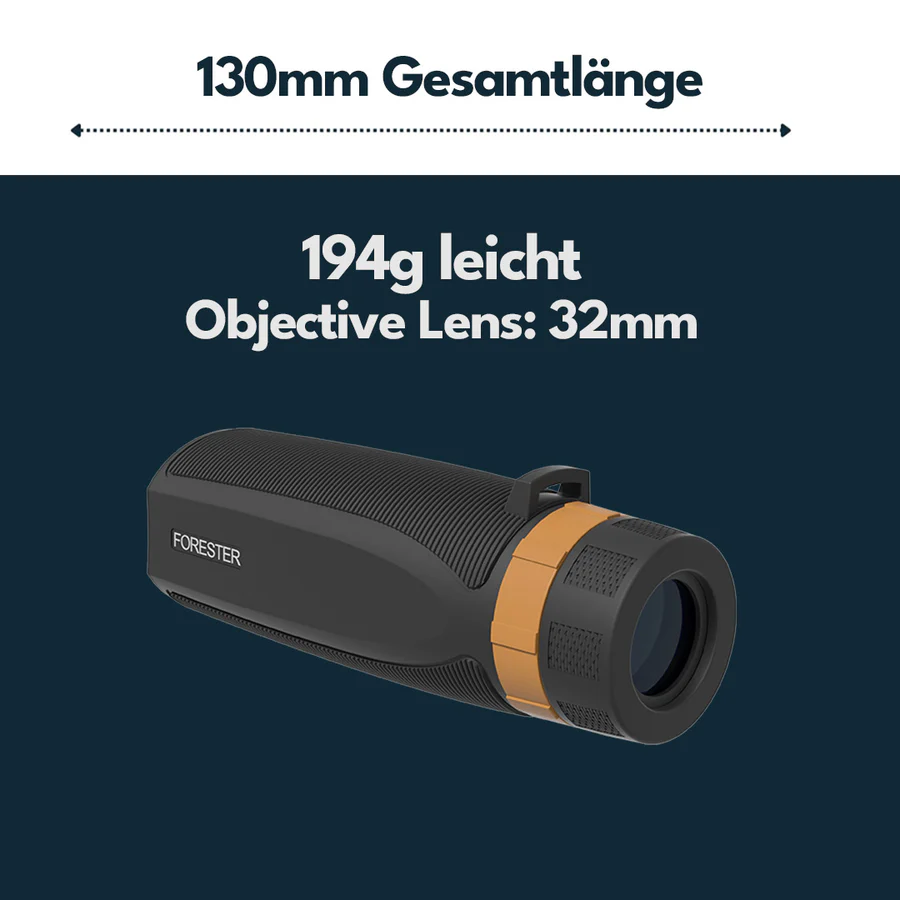 VectorOpticsVector Optics SCMO - 03 Forester 8x32 Monocular - Black Raptor