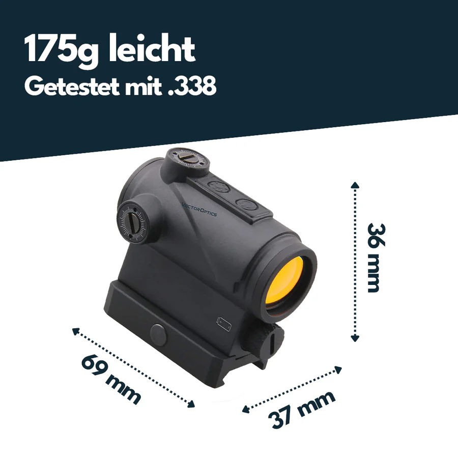 VectorOpticsVector Optics SCRD - 33 Centurion 1x20 - Black Raptor