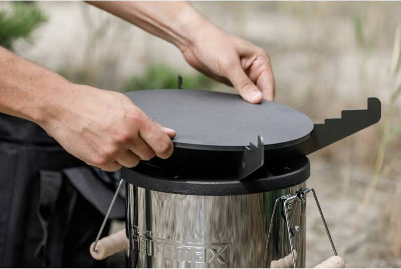 PetromaxPetromax Raketenofen Grillplatte - Black Raptor