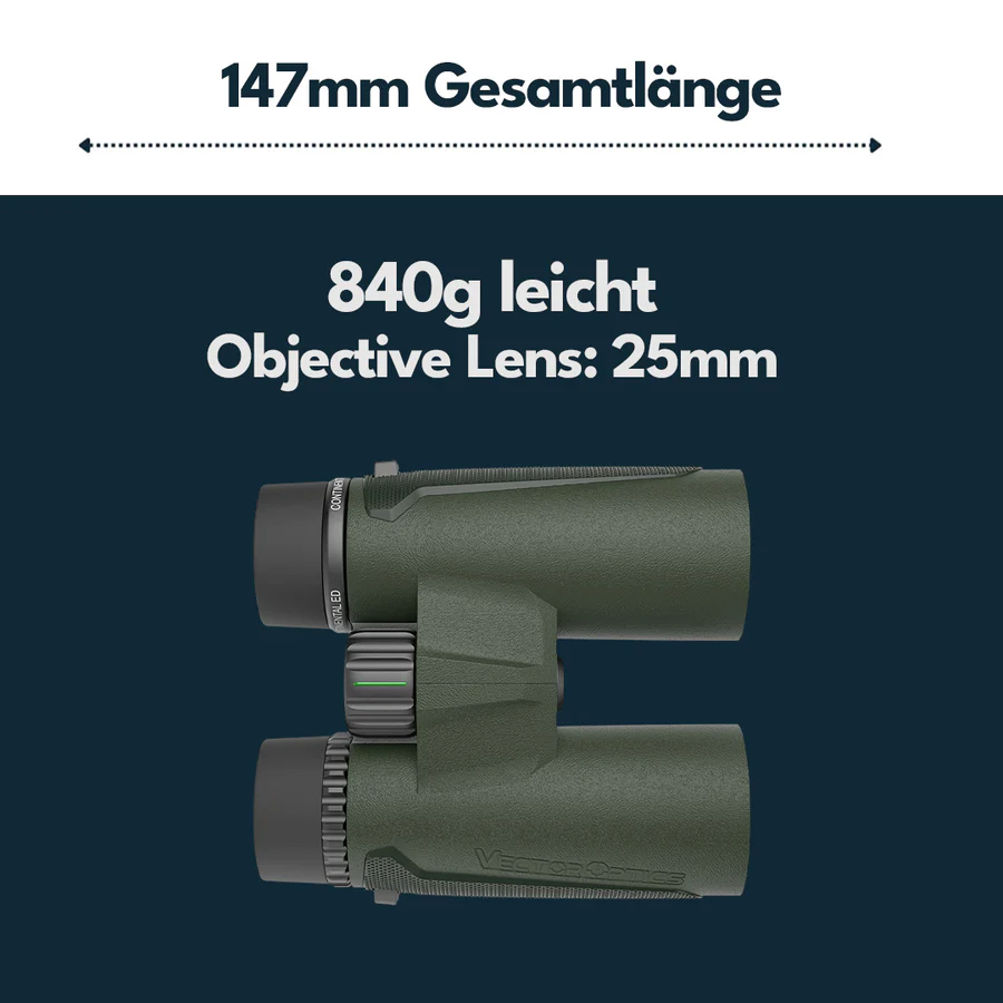 VectorOpticsVector Optics SCBO - 14 Continental 8x42 ED Fernglas - Black Raptor