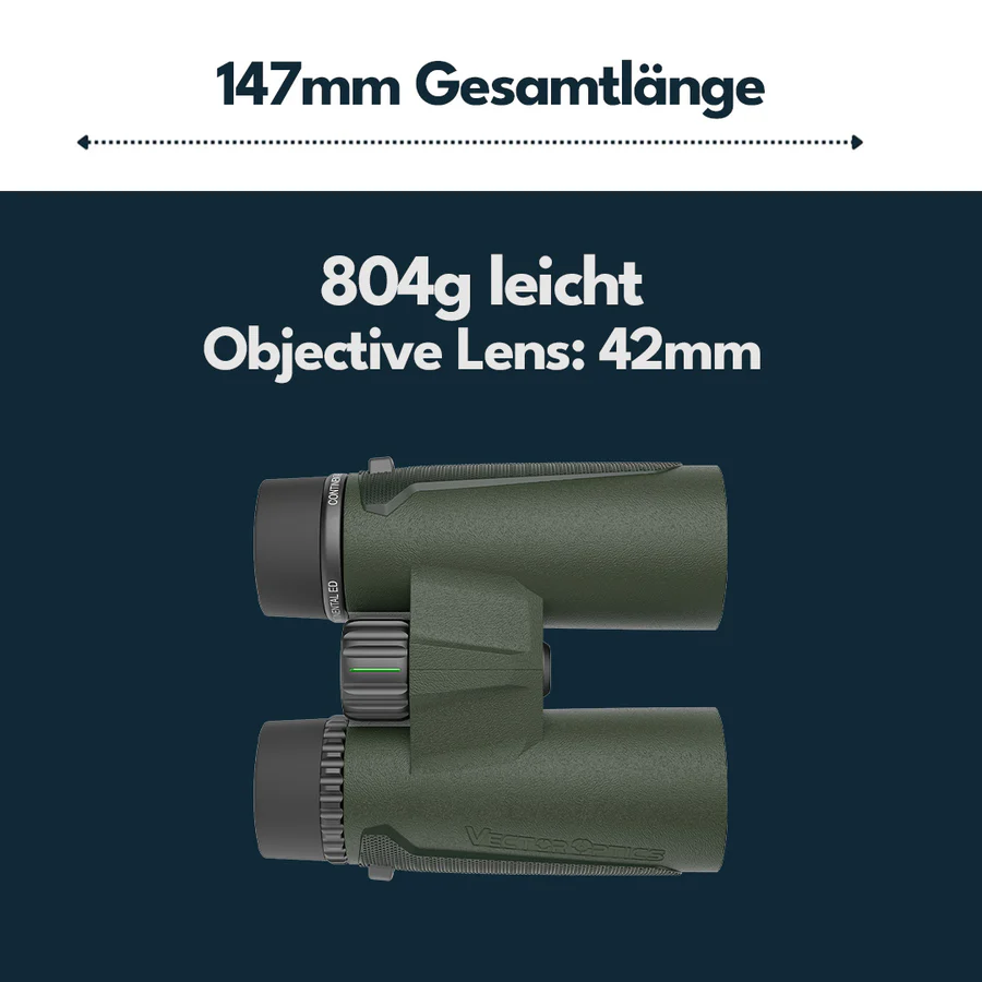 VectorOpticsVector Optics SCBO - 15 Continental 10x42 ED Fernglas - Black Raptor
