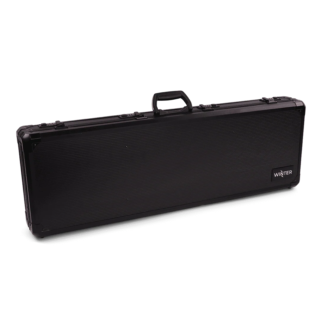 WinterWinter W13 Alu Rifle Case 93 cm – kompakter Aluminium - Langwaffenkoffer - Black Raptor