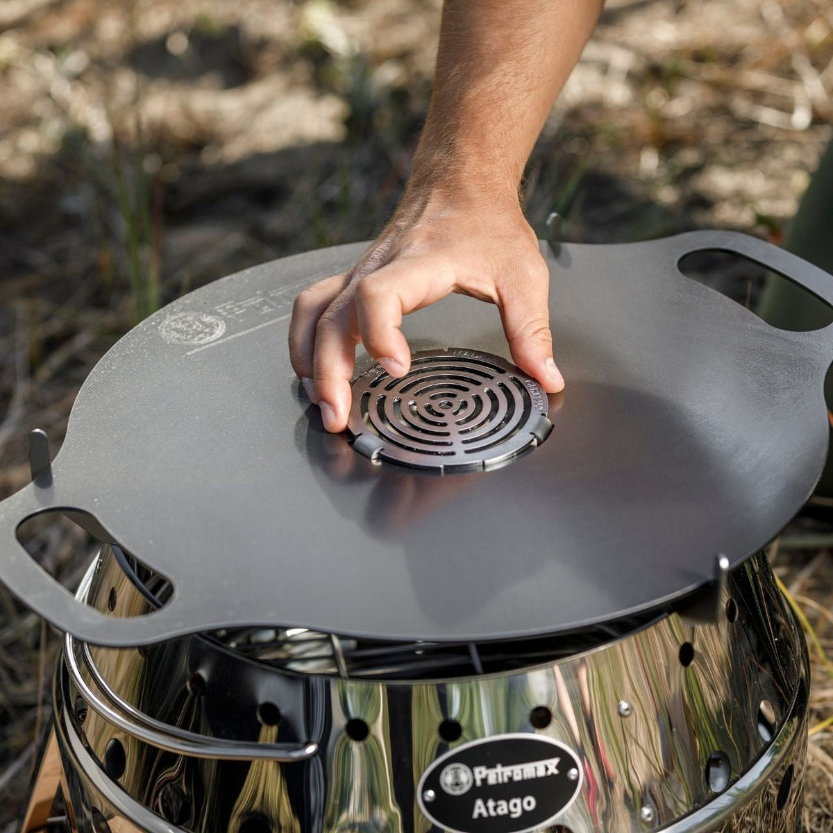 PetromaxPetromax Einsatz für Atago Grillplatte - Black Raptor