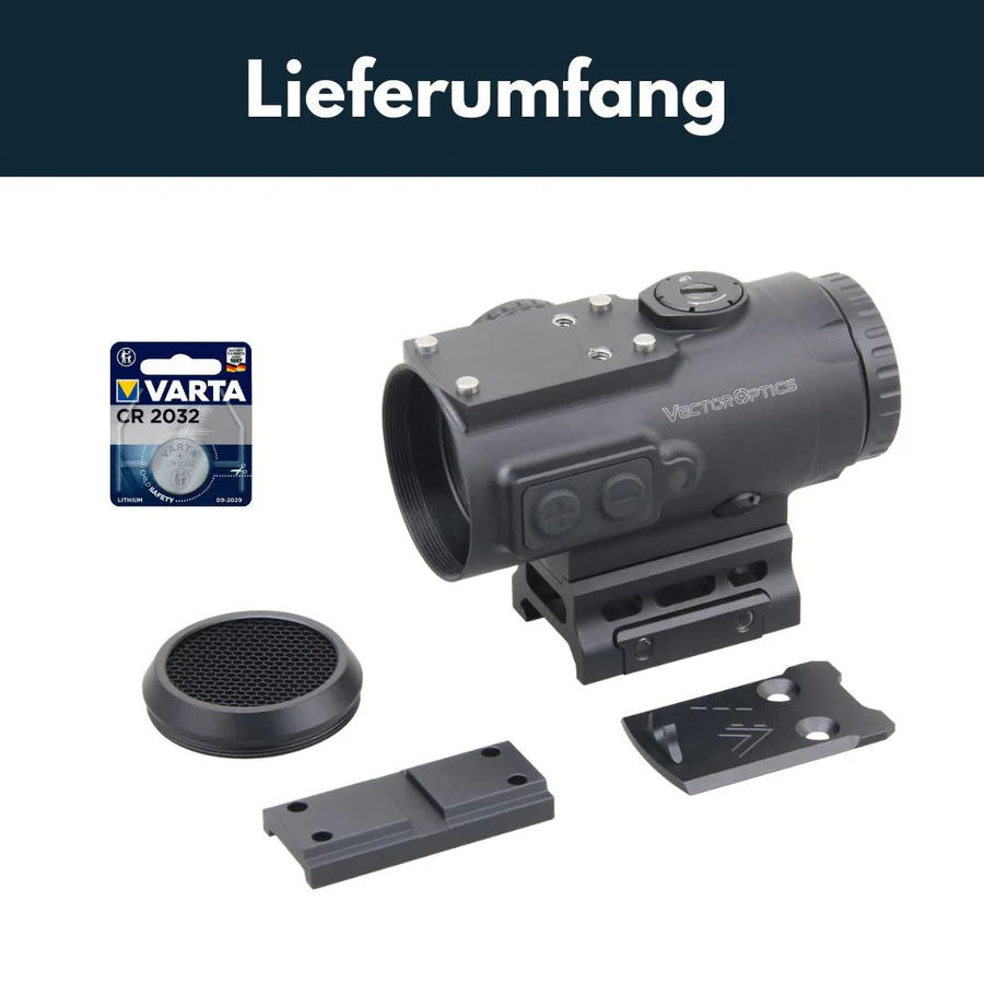 VectorOpticsVector Optics SCPS - M04 Paragon 4x24 Micro Prism Scope - Black Raptor