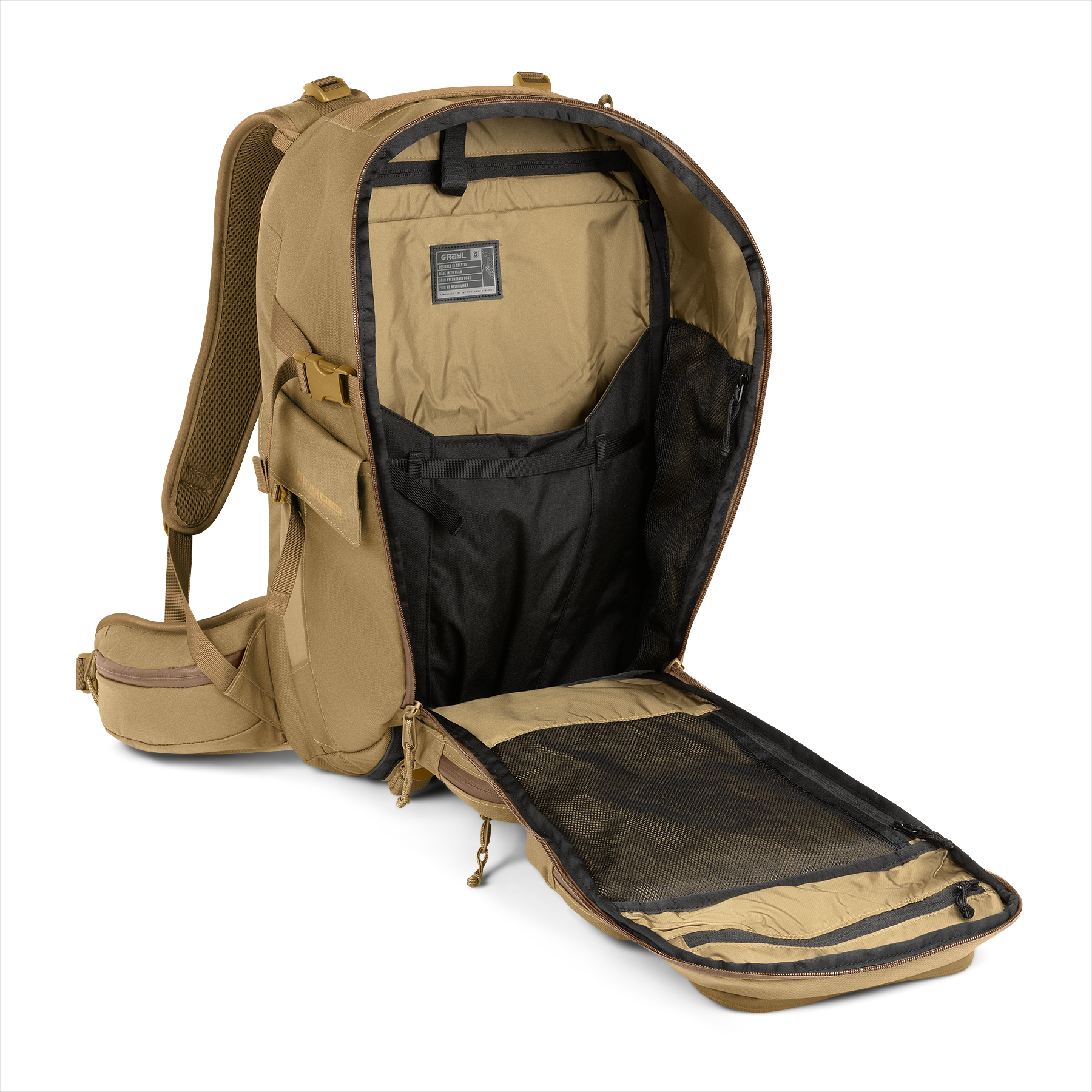 GRAYLGRAYL Mission EXP Backpack 30L - Black Raptor